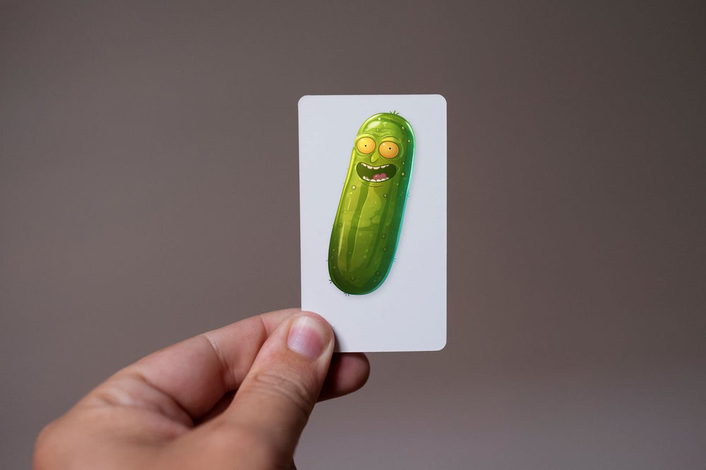Crazy Scientist Rick Pickle Sticker