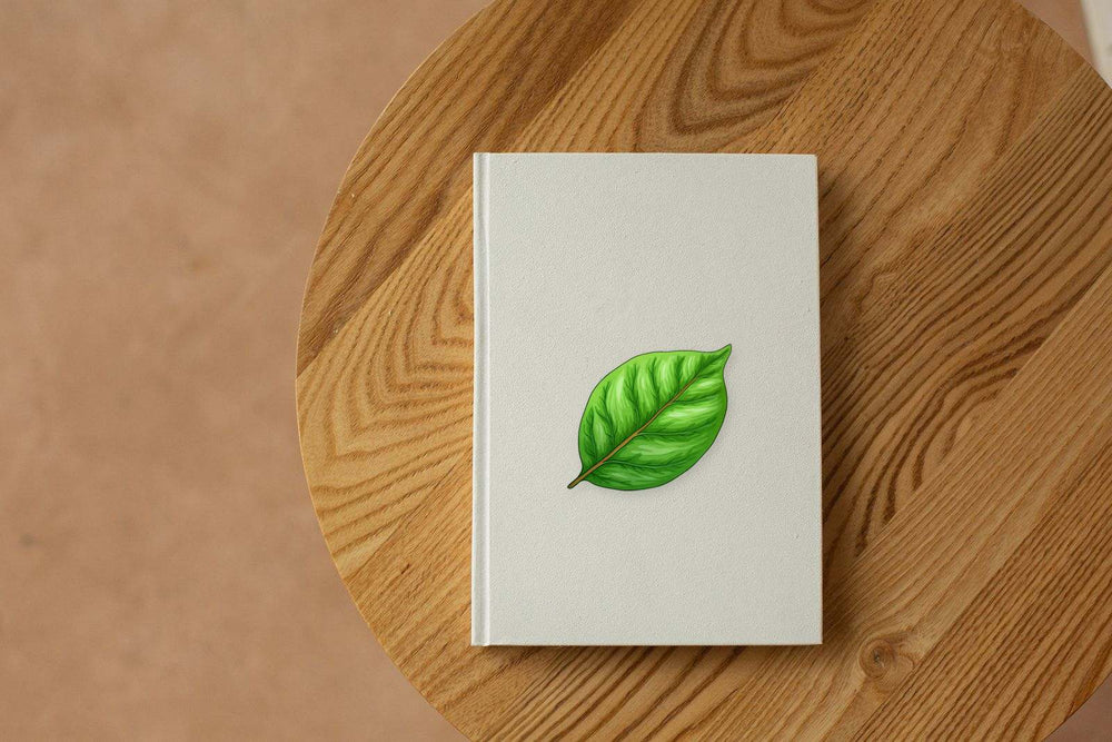 Green Leaf Sticker