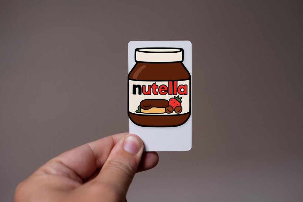 Nutella Jar Cute Sticker