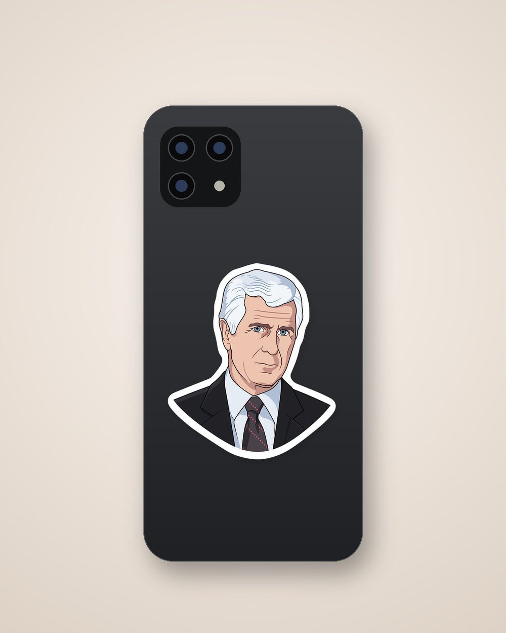 Frank Drebin Art Sticker