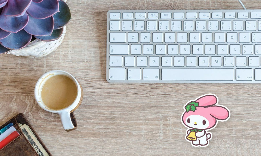 My Melody Holiday Bell Christmas Sticker