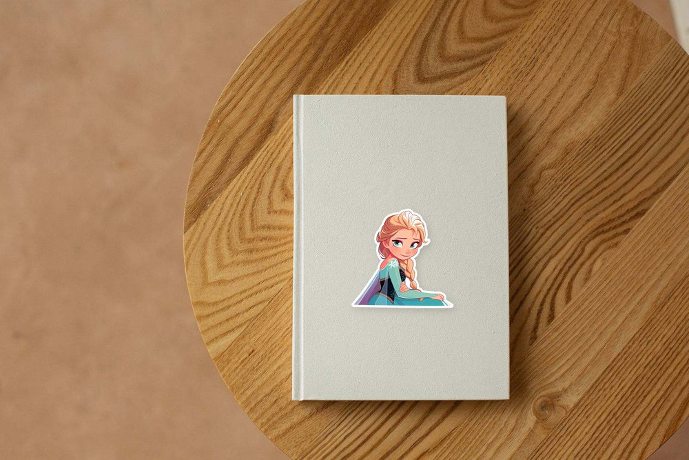 Frozen Elsa Gentle Smile Sticker