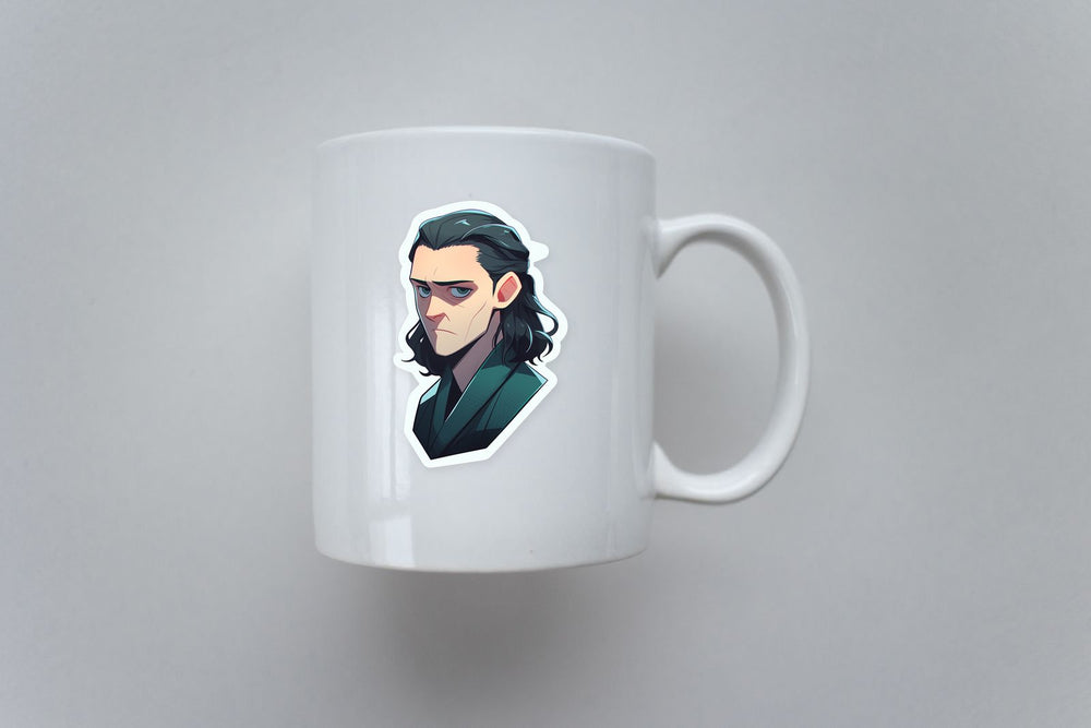 Displeased Loki Marvel Sticker
