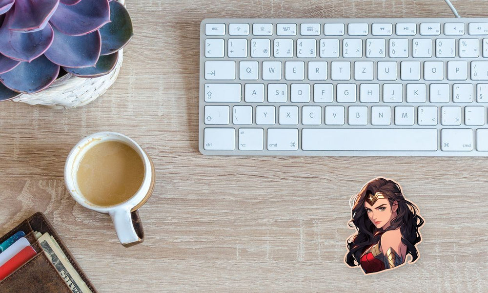 DC Beautiful Wonder Woman Sticker