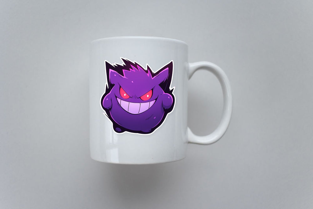 Pokemon Spooky & Funny Gengar Sticker