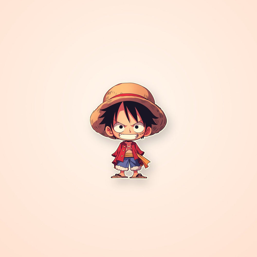Luffy Chibi One Piece Sticker