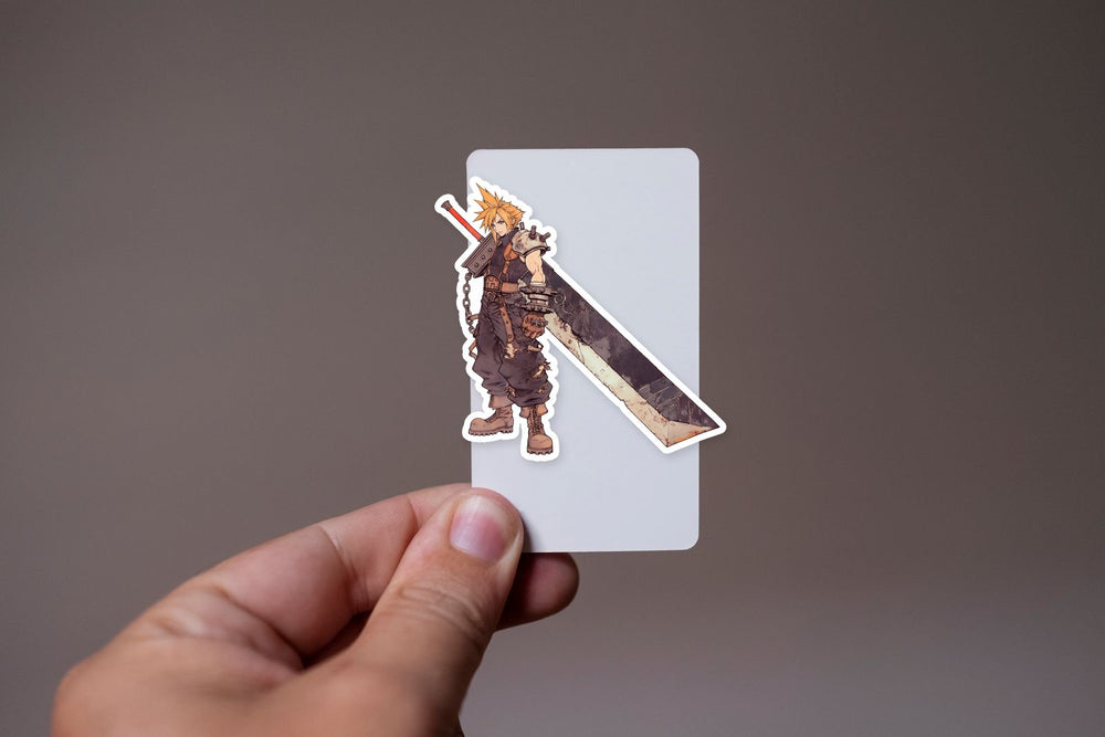 Cloud Strife Final Fantasy Sticker