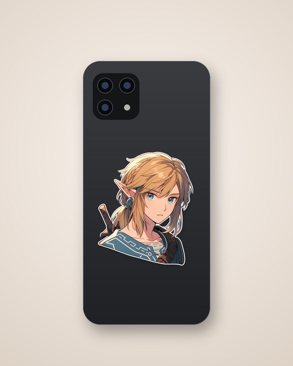 Zelda Looks Surprised Aesthetic Sticker