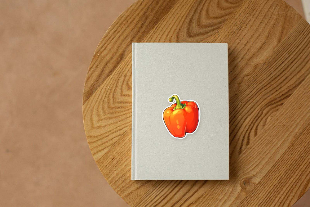 Red Bell Pepper Sticker