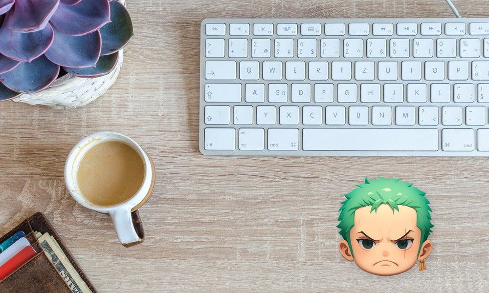 Zoro Head Ios Emoji Style Sticker