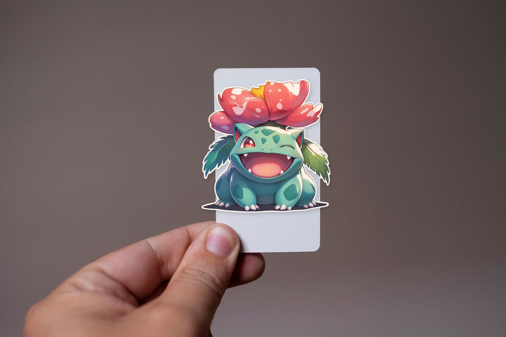 Bulbasaur Flower PokéMon Sticker