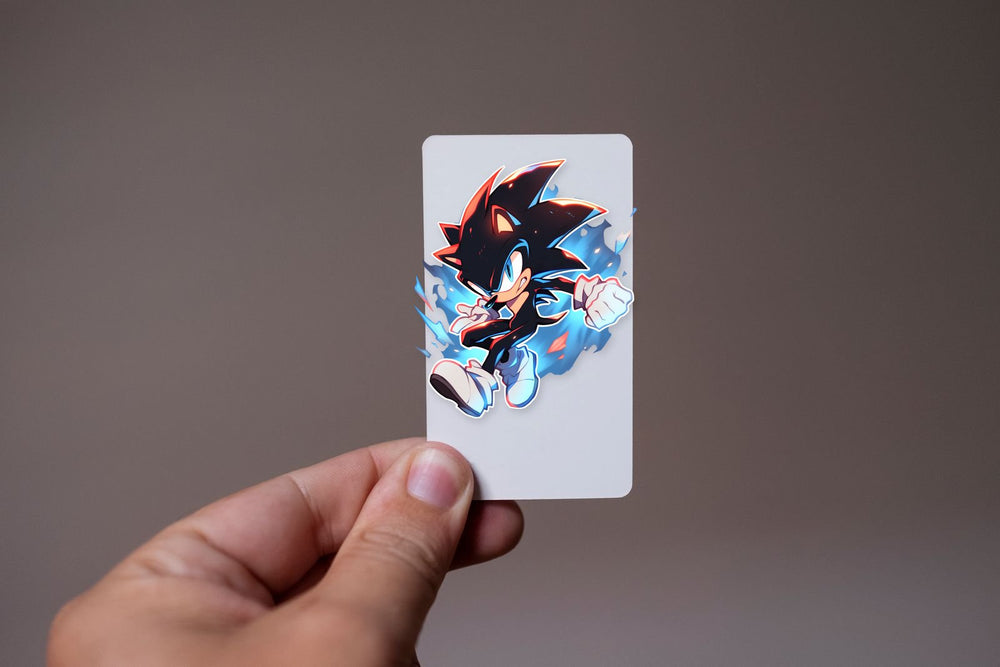 Shadow the Hedgehog Art Sticker