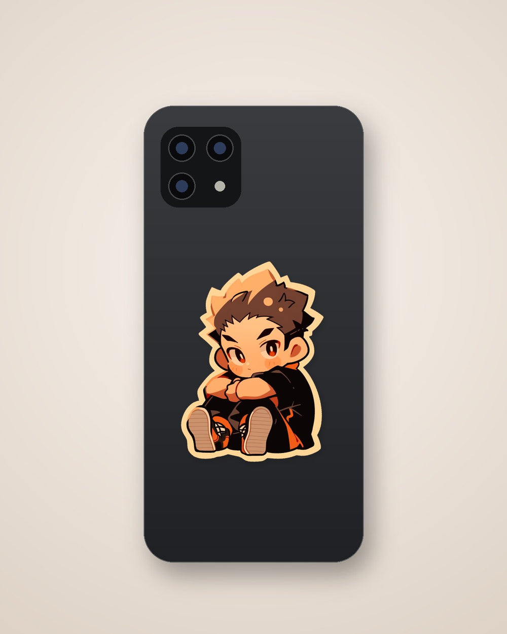 Haikyu!! Cute Sitting Yu Nishinoya Sticker