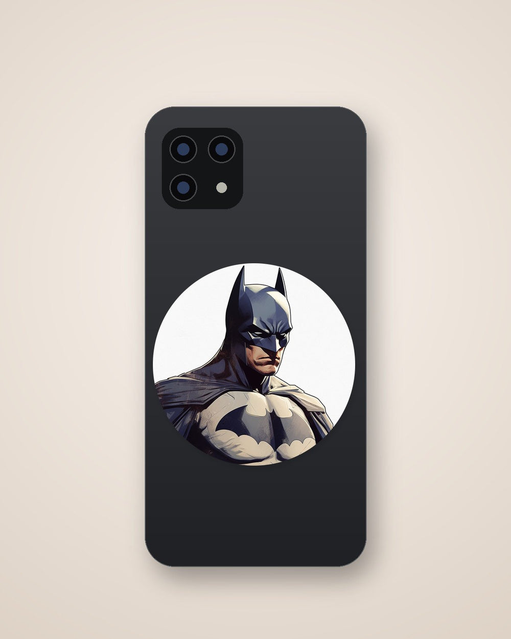 Aesthetic Batman Round Sticker