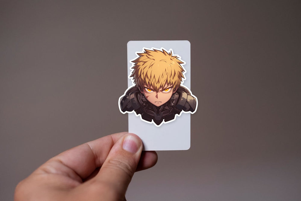 Cool Genos One Punch Man Sticker