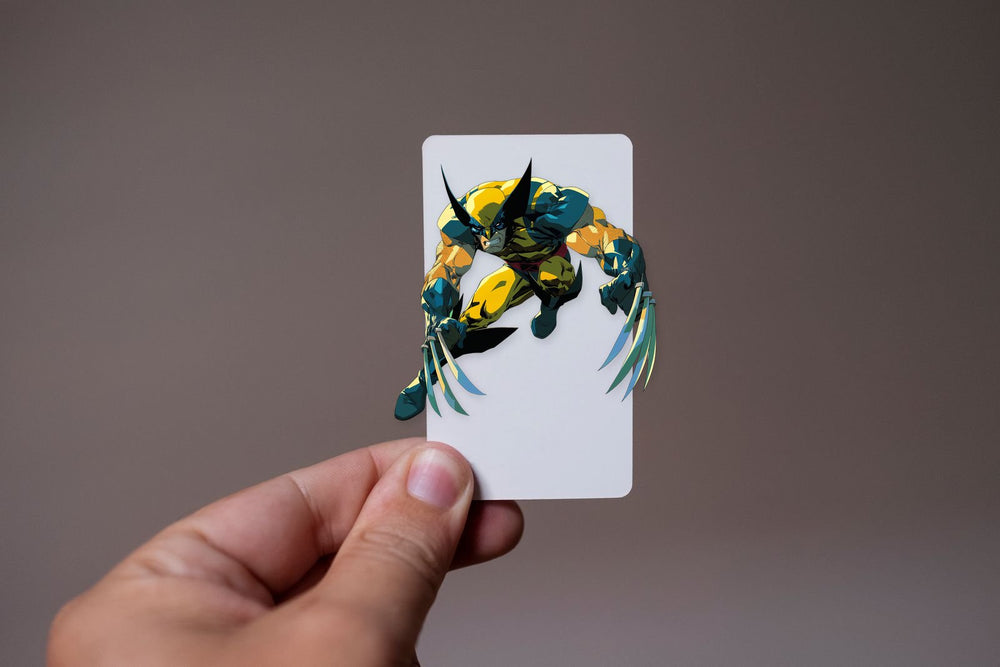 Wolverine Action Pose Sticker