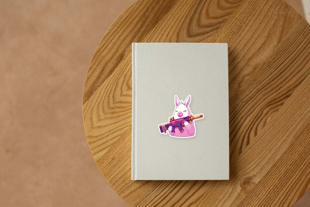 Fortnite Llama Gaming Rifle Sticker