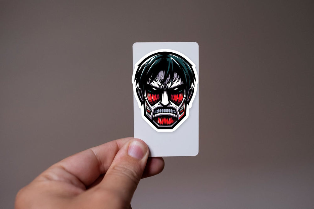 Titan Face Aot Sticker
