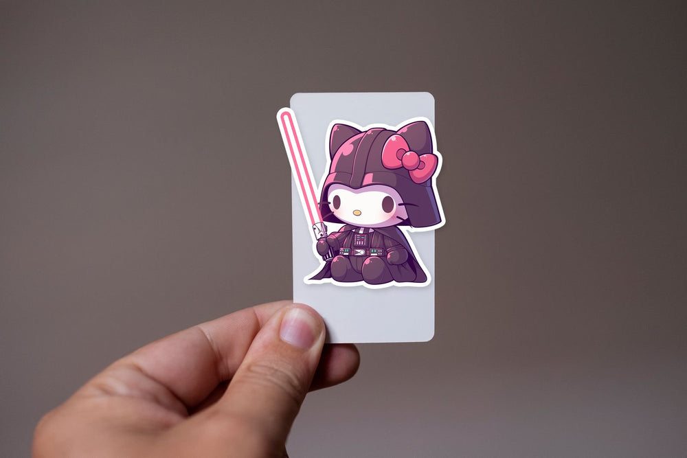 Hello Kitty Darth Vader Sticker