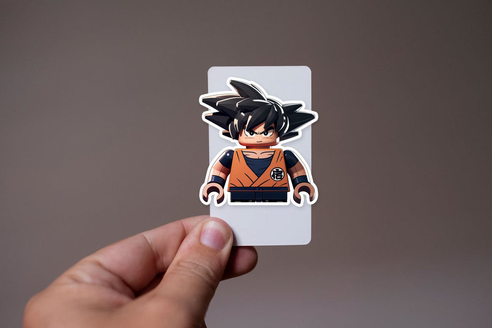 Lego Goku Dragon Ball Sticker