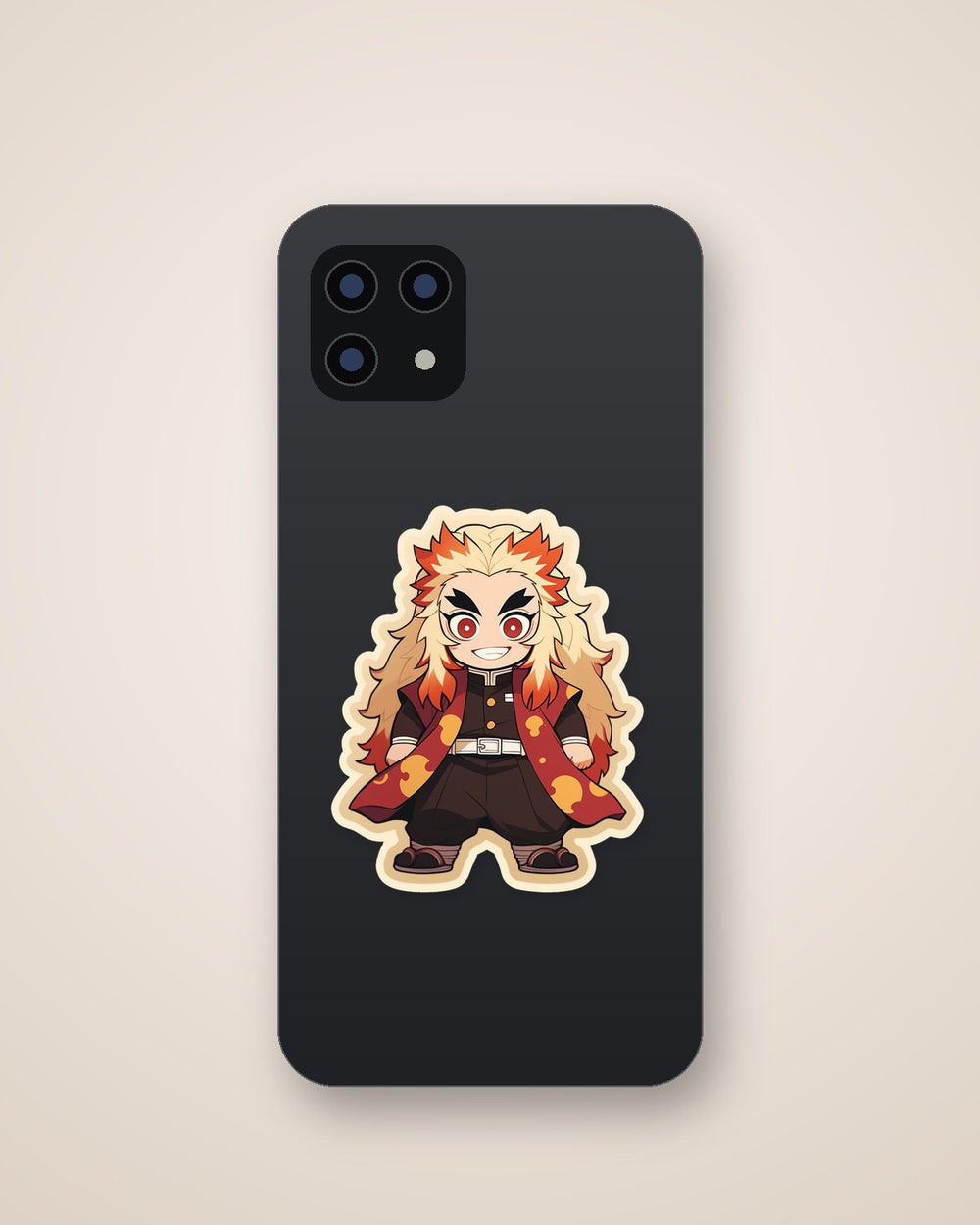 Demon Slayer Cute Happy Rengoku Sticker