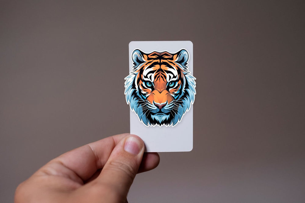 Aesthetic Tiger Head Sticker