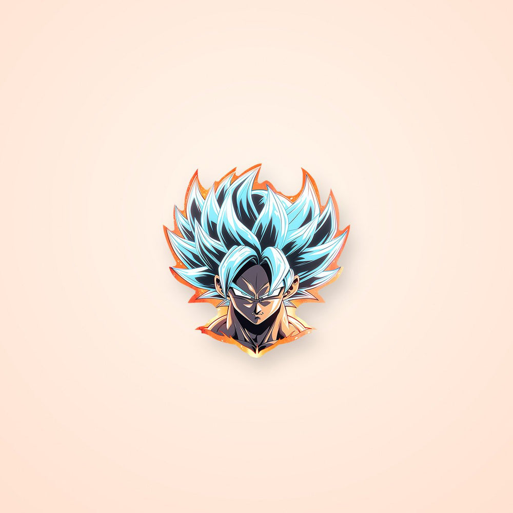 Dragon Ball Goku Orange Stroke Sticker