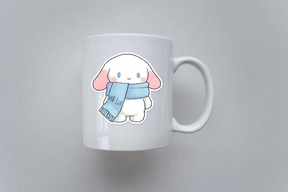 Cinnamoroll Blue Scarf Sticker