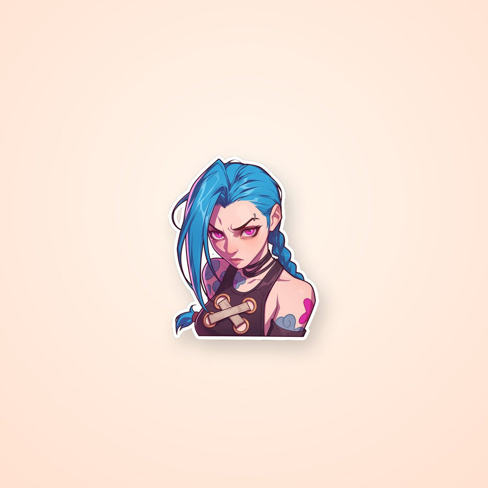 Arcane Crazy Jinx Sticker