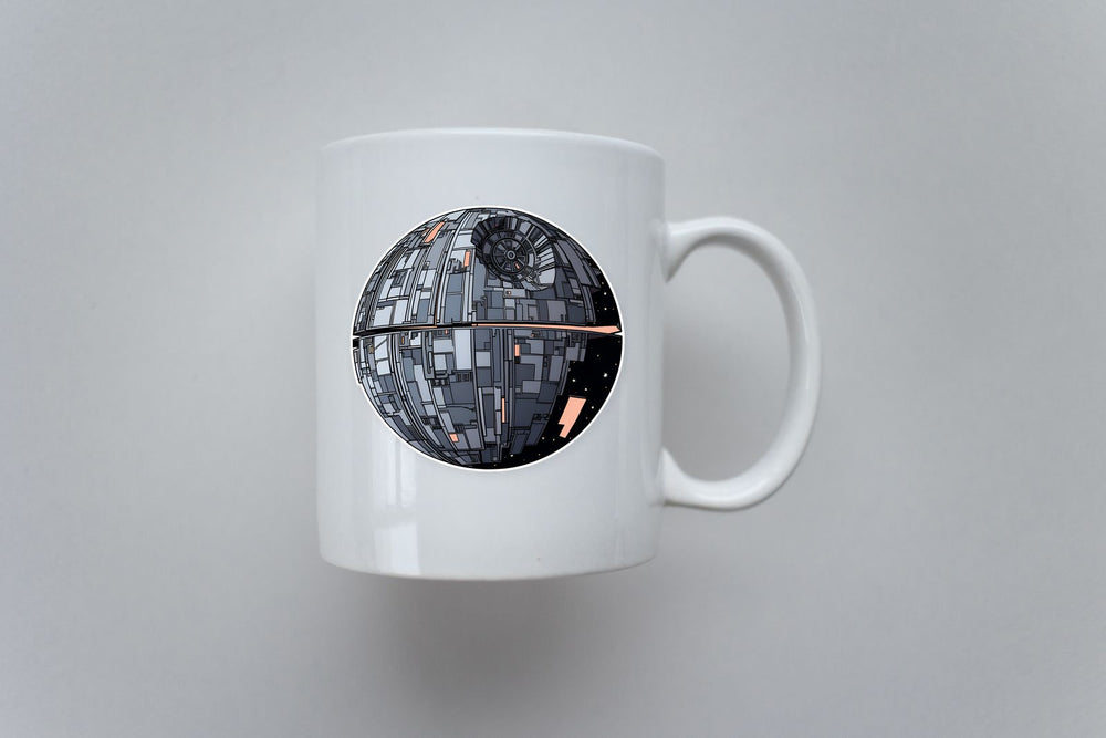 Star Wars Death Star Aesthetic Sticker