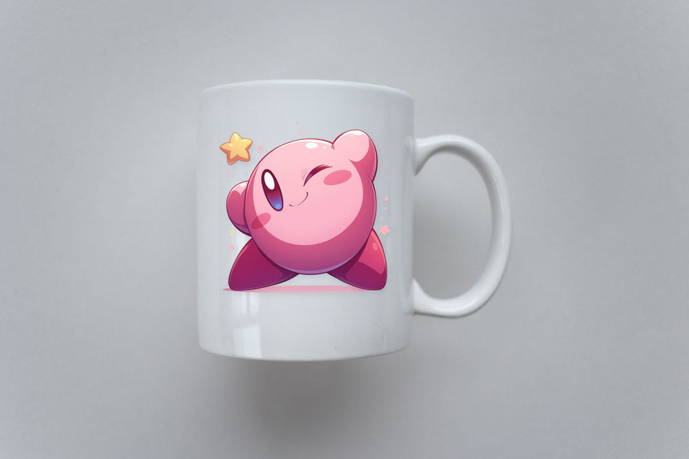 Kirby Winking Star Cute Sticker
