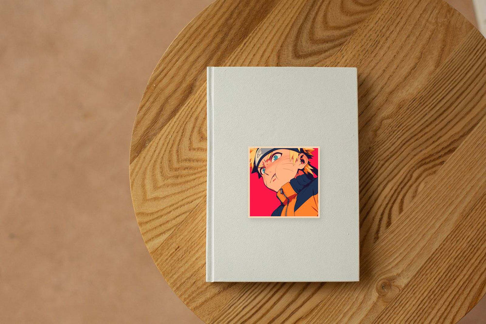 Funny Naruto Face Sticker