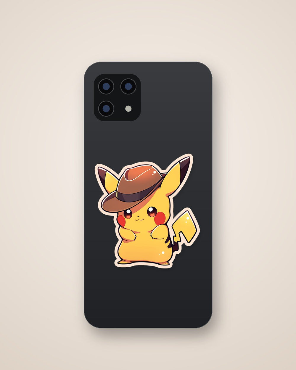 Pokemon Pikachu in Hat Sticker