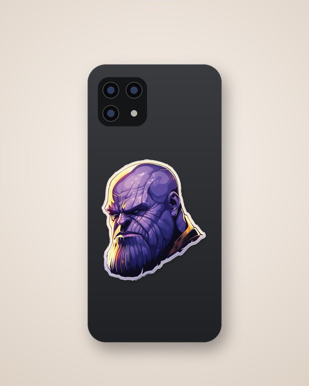 Thanos Gazing into the Distance Marvel Sticker