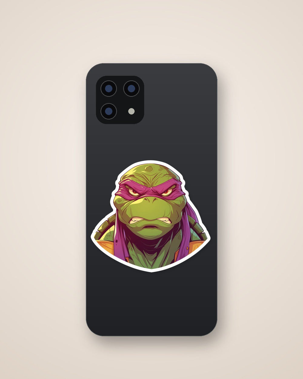 Tmnt Leonardo Retro Sticker