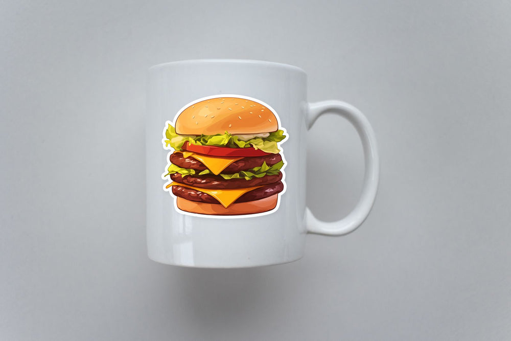 Mcdonalds Burger Fastfood Sticker