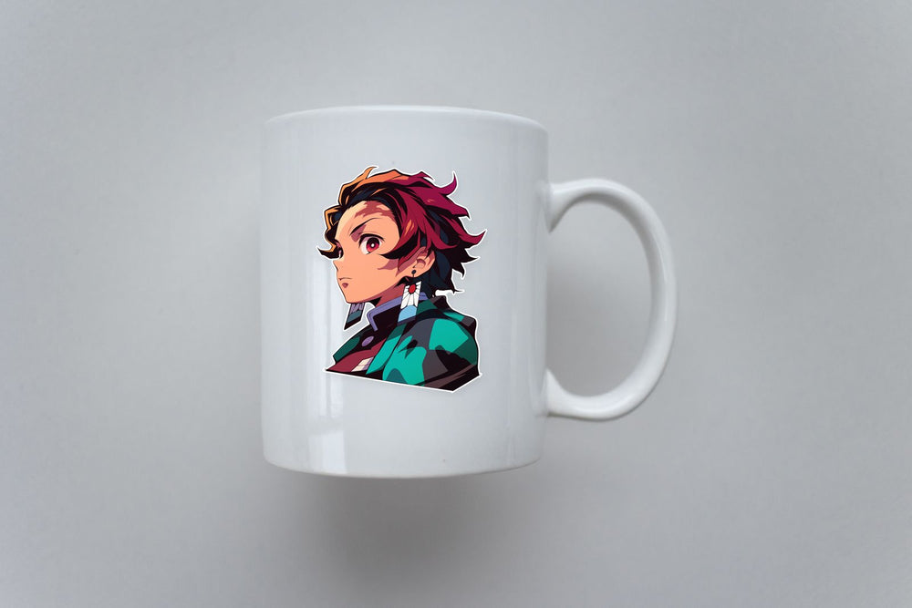Tanjiro Demon Slayer Profile Sticker