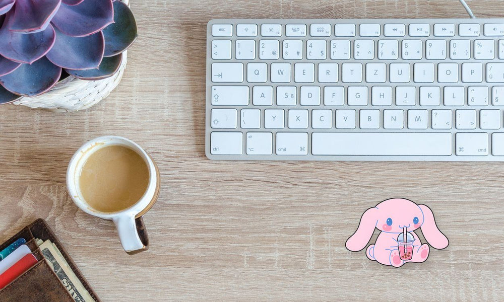 Cinnamoroll Boba Drink Cute Sticker