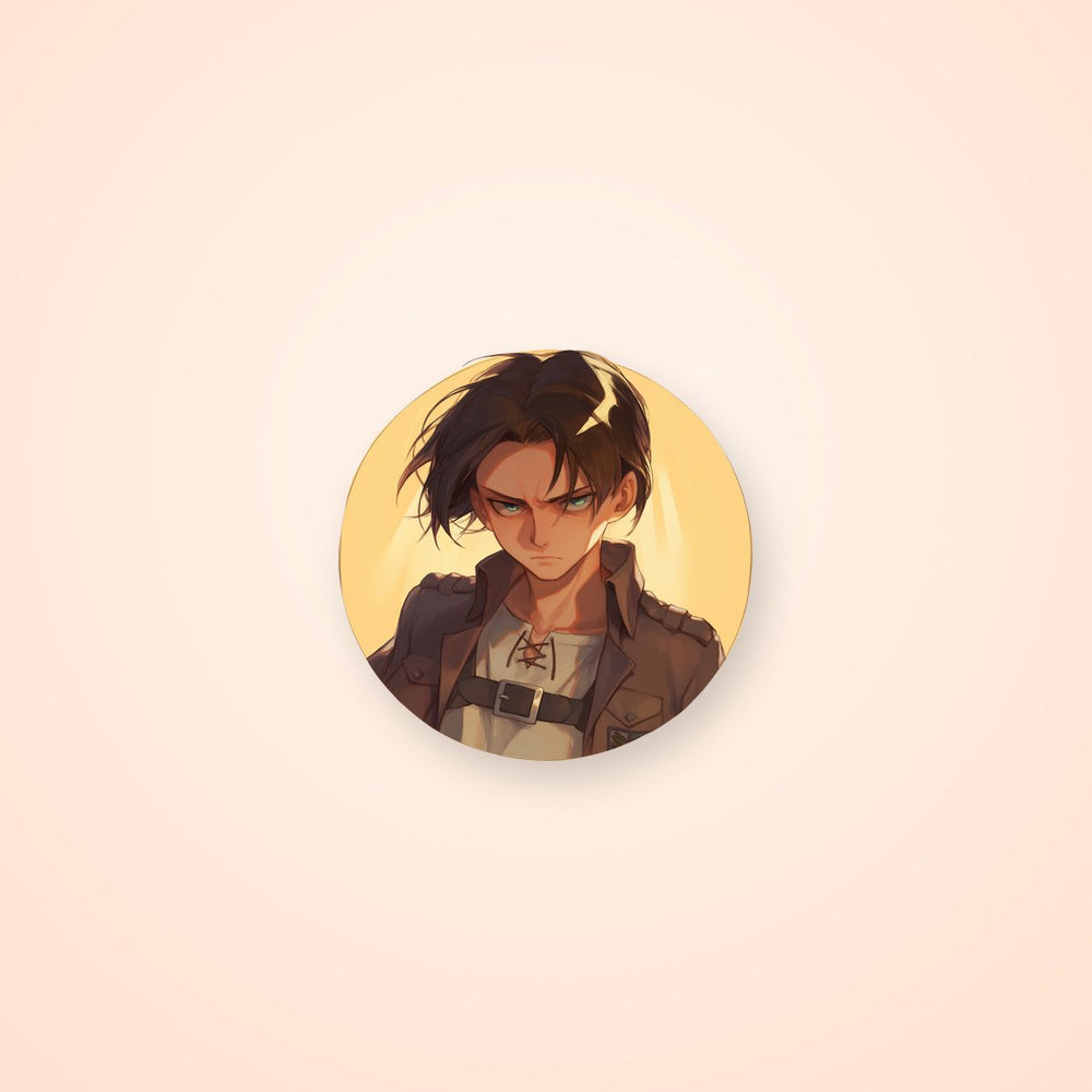 Levi Attack on Titan Hero Sticker