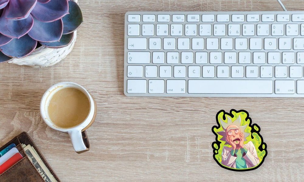 Rick and Morty Rick Sanchez Toxic Sticker