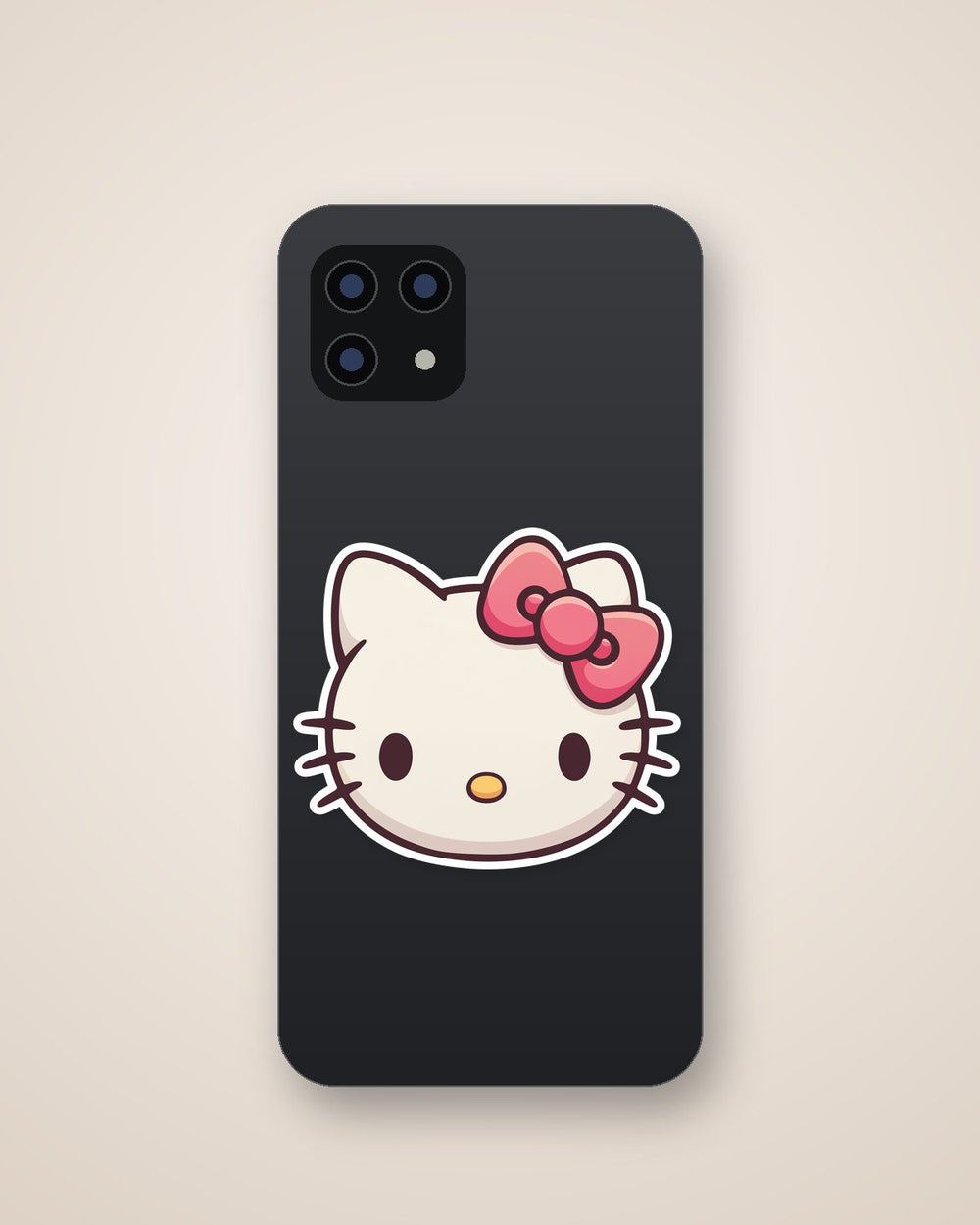 Hello Kitty Head Sticker