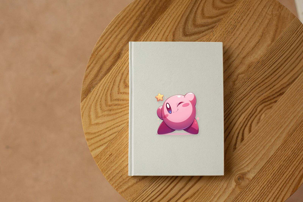 Kirby Winking Star Cute Sticker