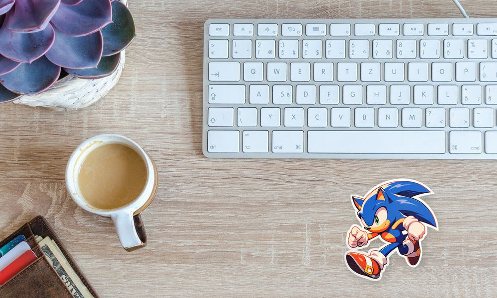 Sonic the Hedgehog Dynamic Sprint Sticker