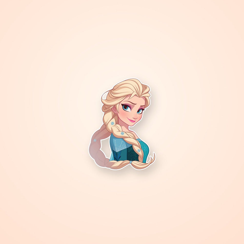 Elsa Frozen Princess Sticker