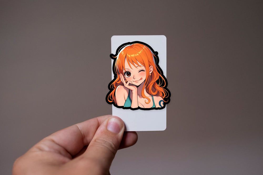 Nami One Piece Anime Girl Sticker