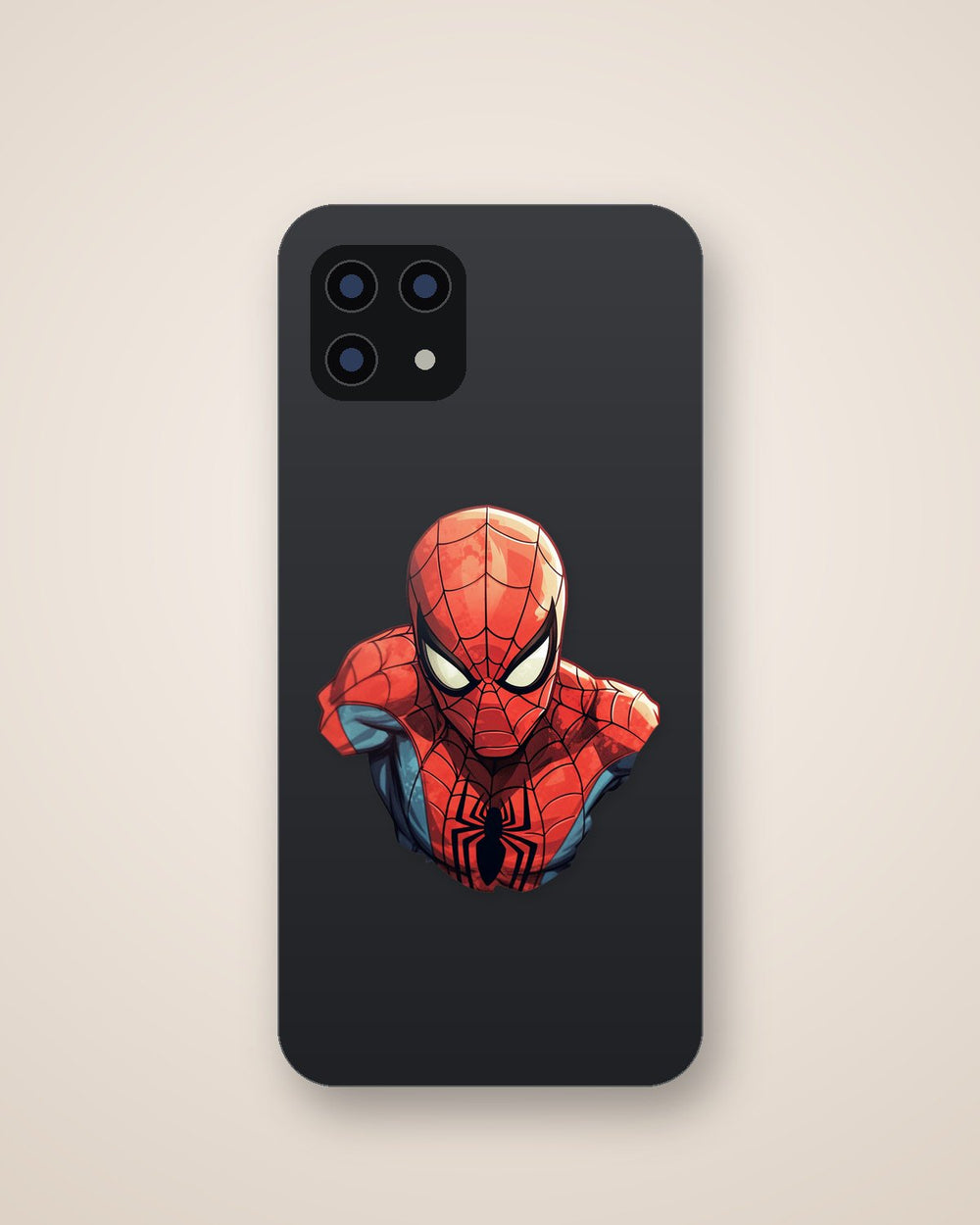 Marvel Aesthetic Spider-Man Bust Sticker