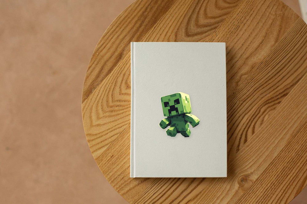 Cute Minecraft Creeper Sticker