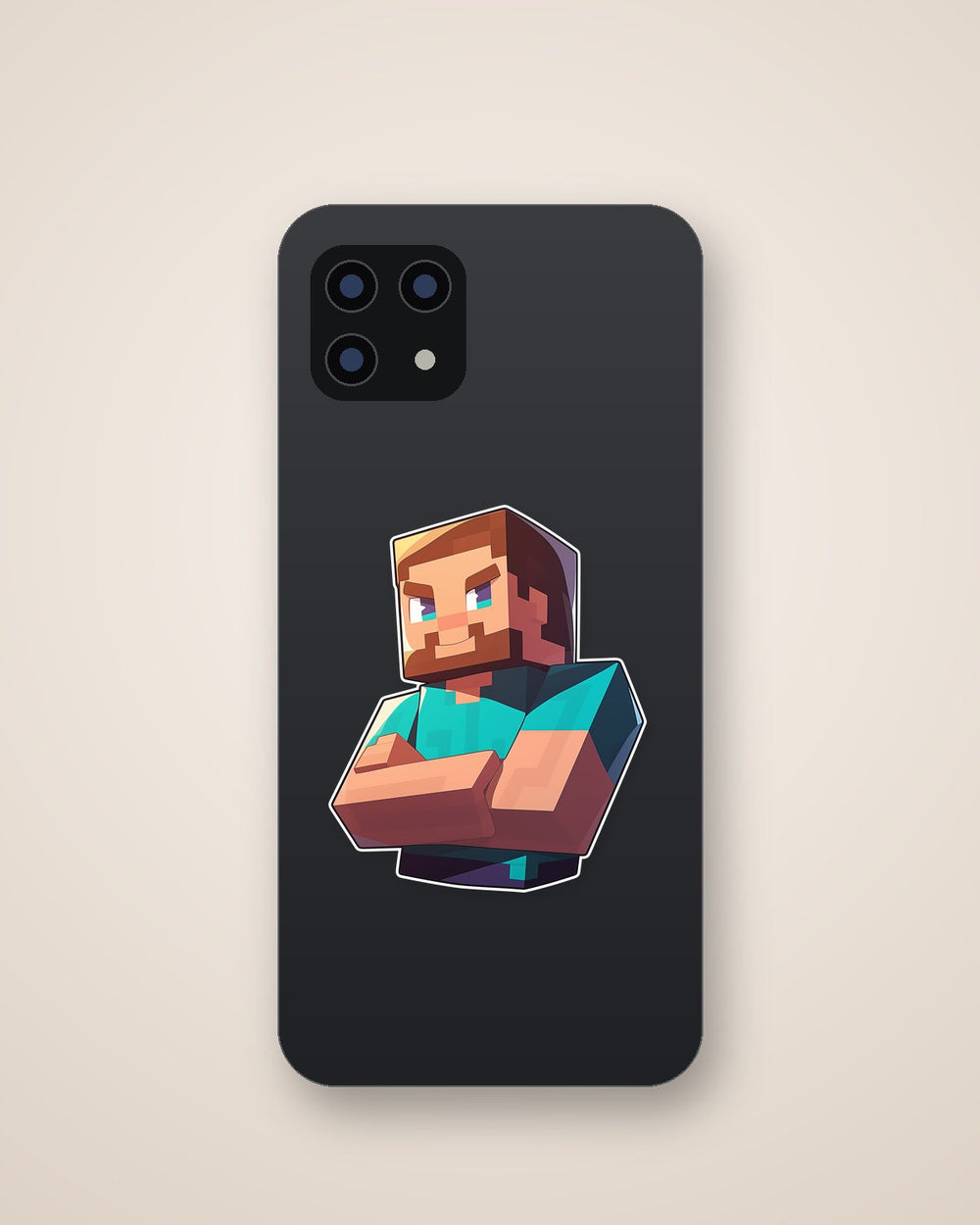 Minecraft Steve Clipart Sticker