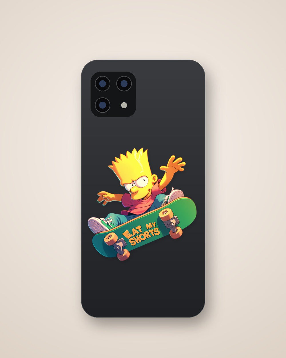 Bart Simpson Skateboard Sticker