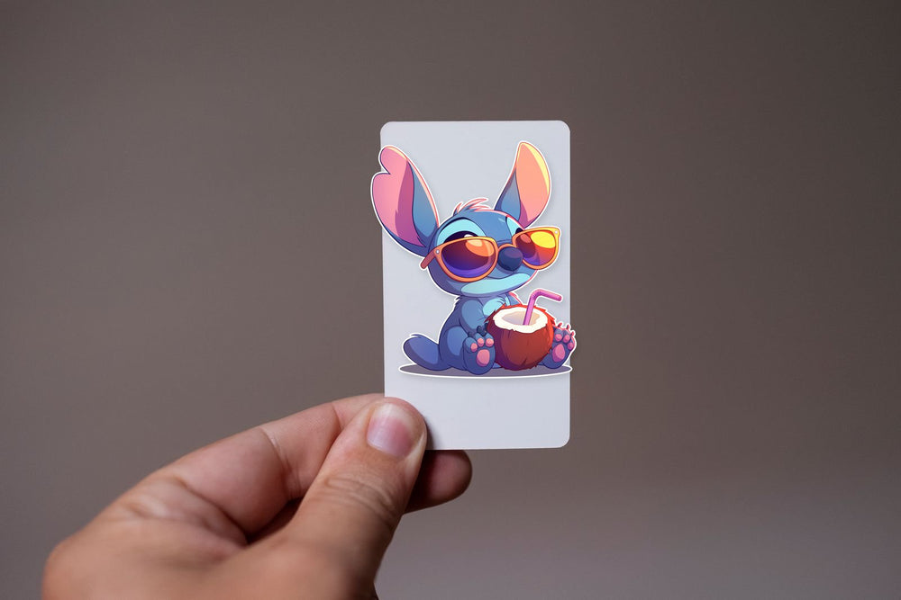 Stitch Summer Vibes Sticker